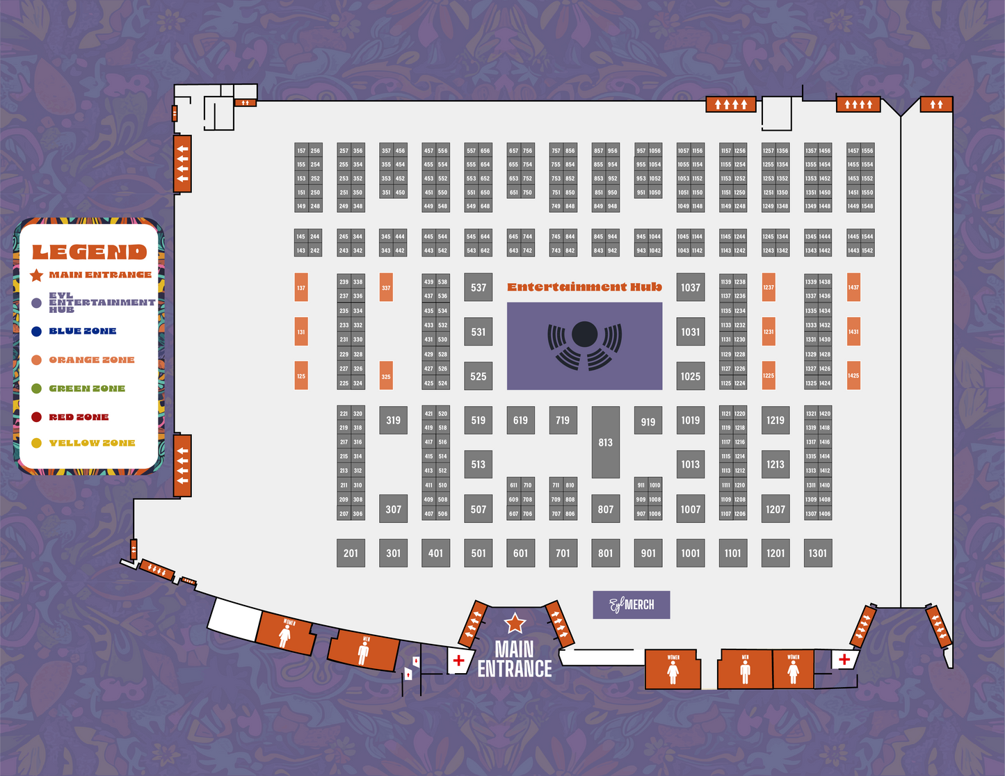 ORANGE ZONE - Vendor Booth 10' x 20' - Invest Fest 2026