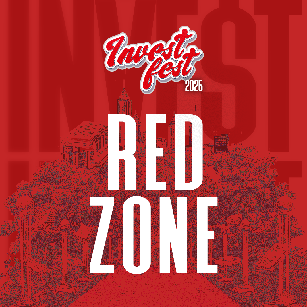RED ZONE - Vendor Booth 10' x 10' - Invest Fest 2025