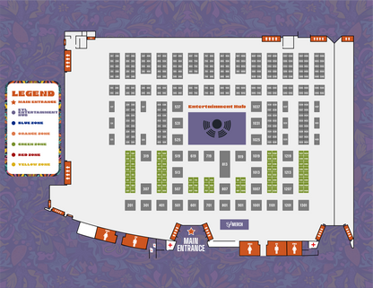GREEN ZONE - Vendor Booth 10' x 10' - Invest Fest 2026