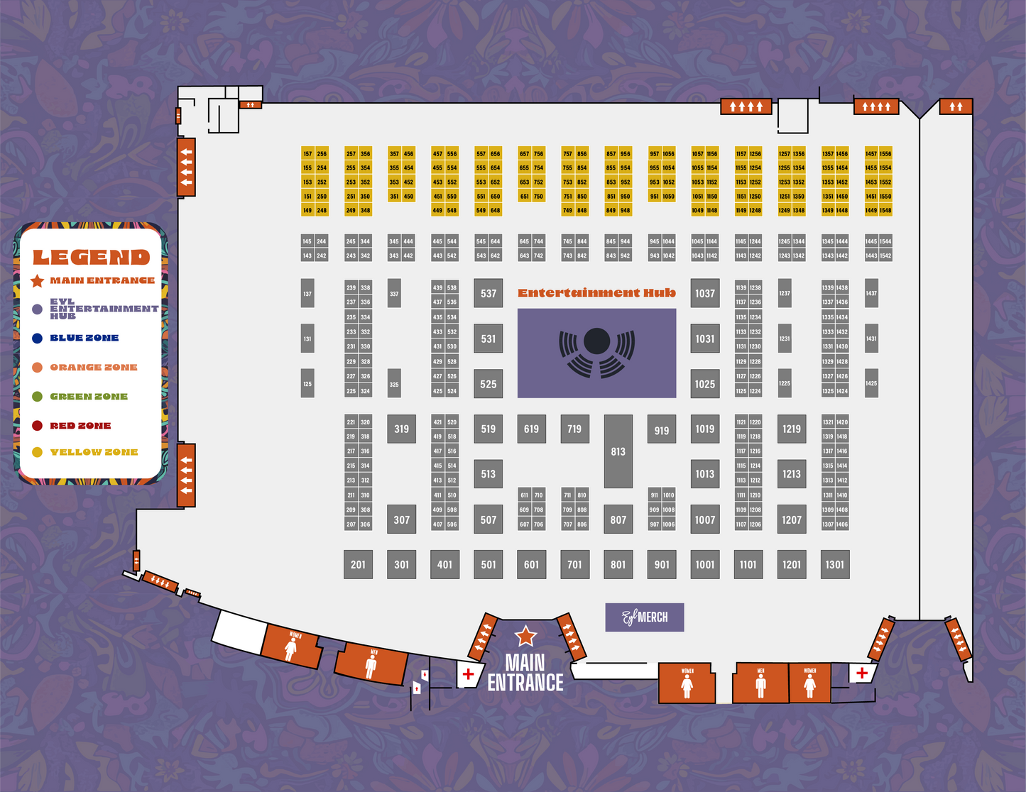 YELLOW ZONE - Vendor Booth 10' x 10' - Invest Fest 2026