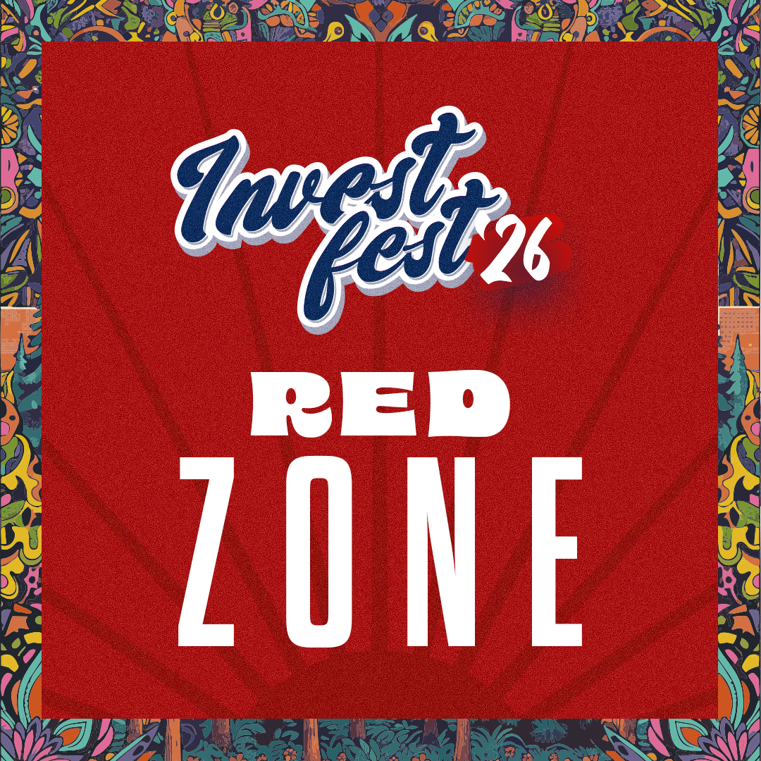 RED ZONE - Vendor Booth 10' x 10' - Invest Fest 2026
