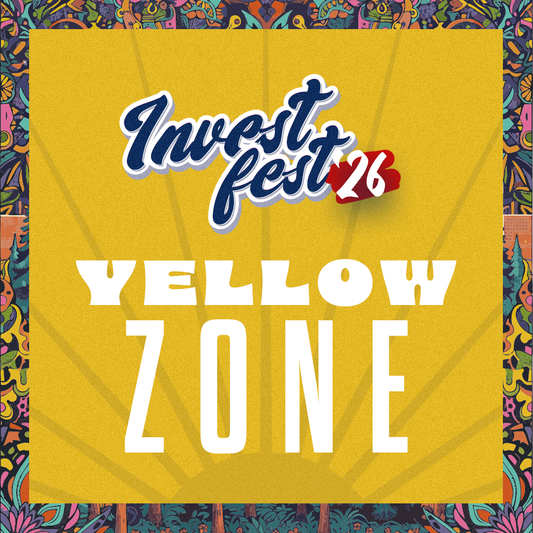 YELLOW ZONE - Vendor Booth 10' x 10' - Invest Fest 2026