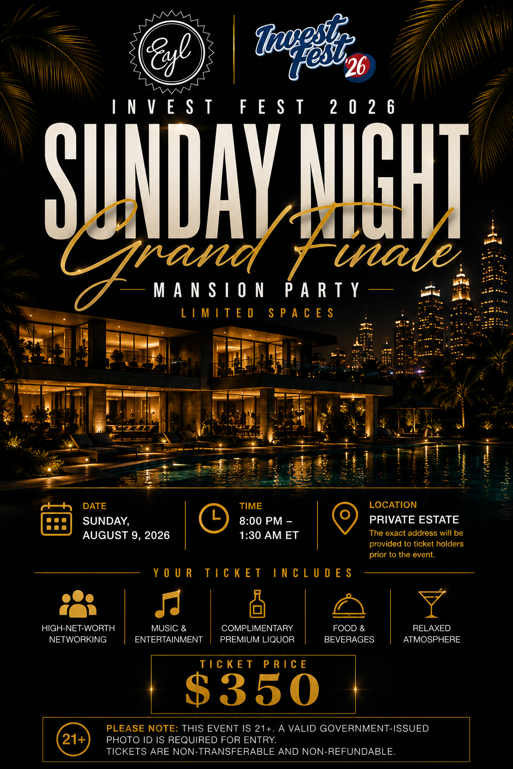 Grand Finale Mansion Party